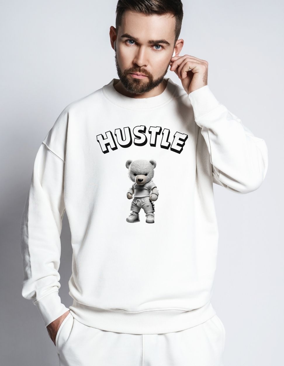 Hustle Bear Sweatshirt