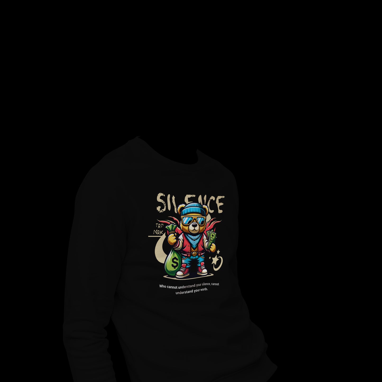 SILENCE MONEY BEAR