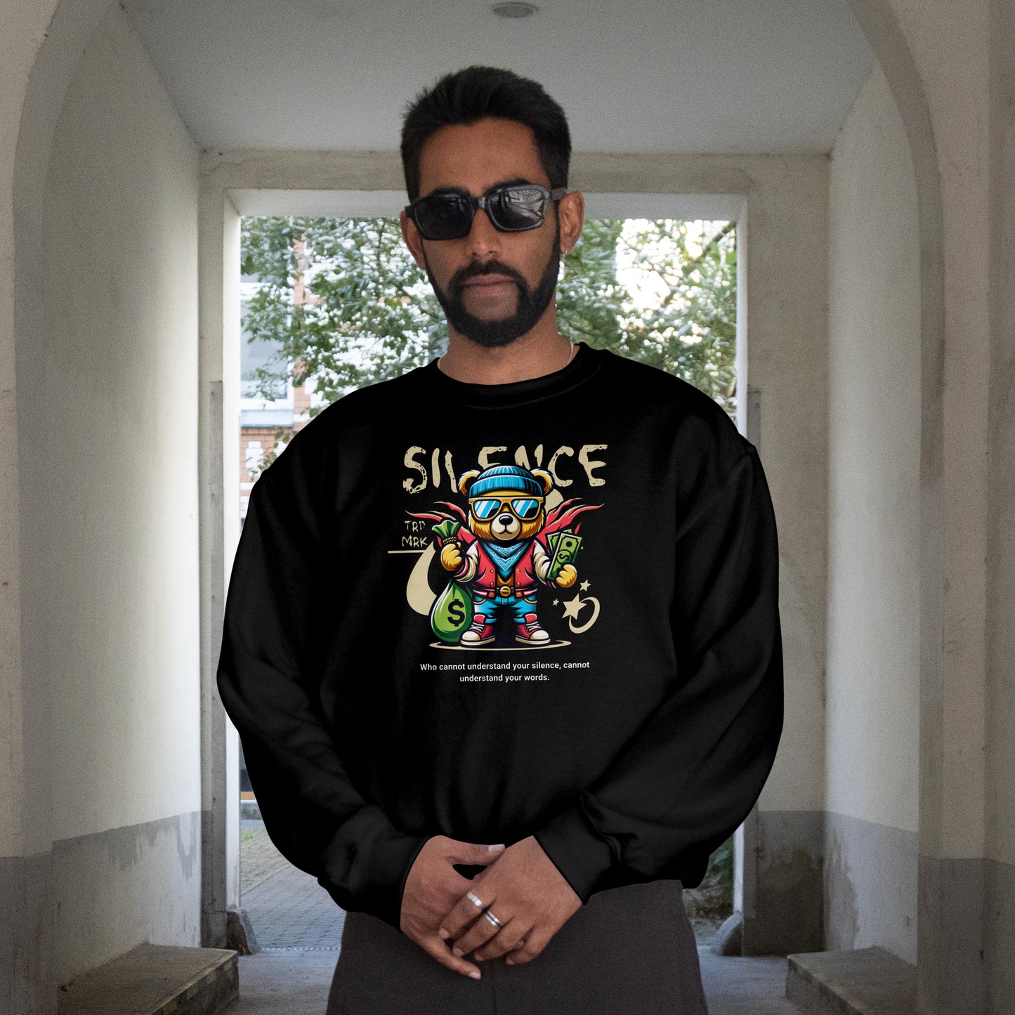 SILENCE MONEY BEAR