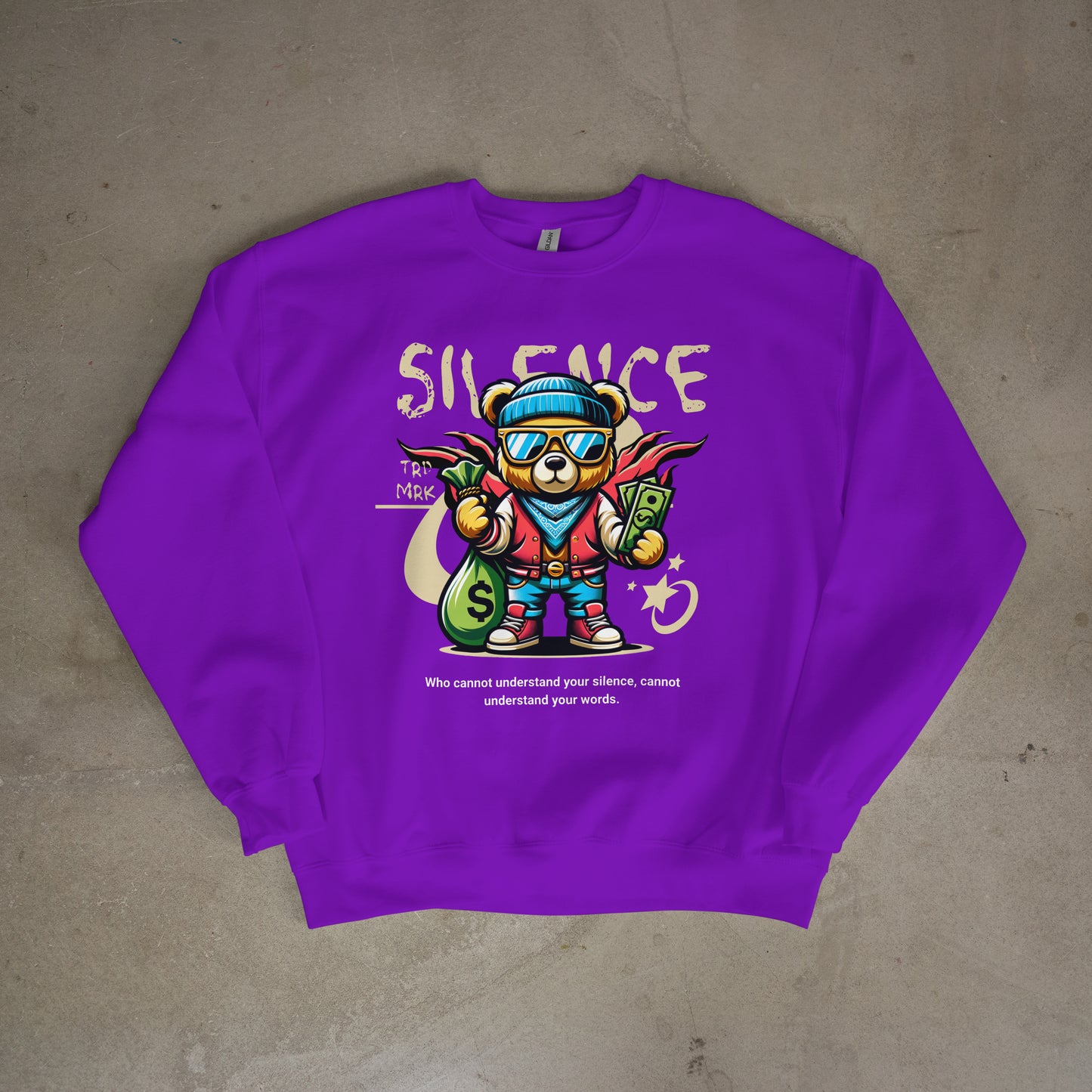 SILENCE MONEY BEAR