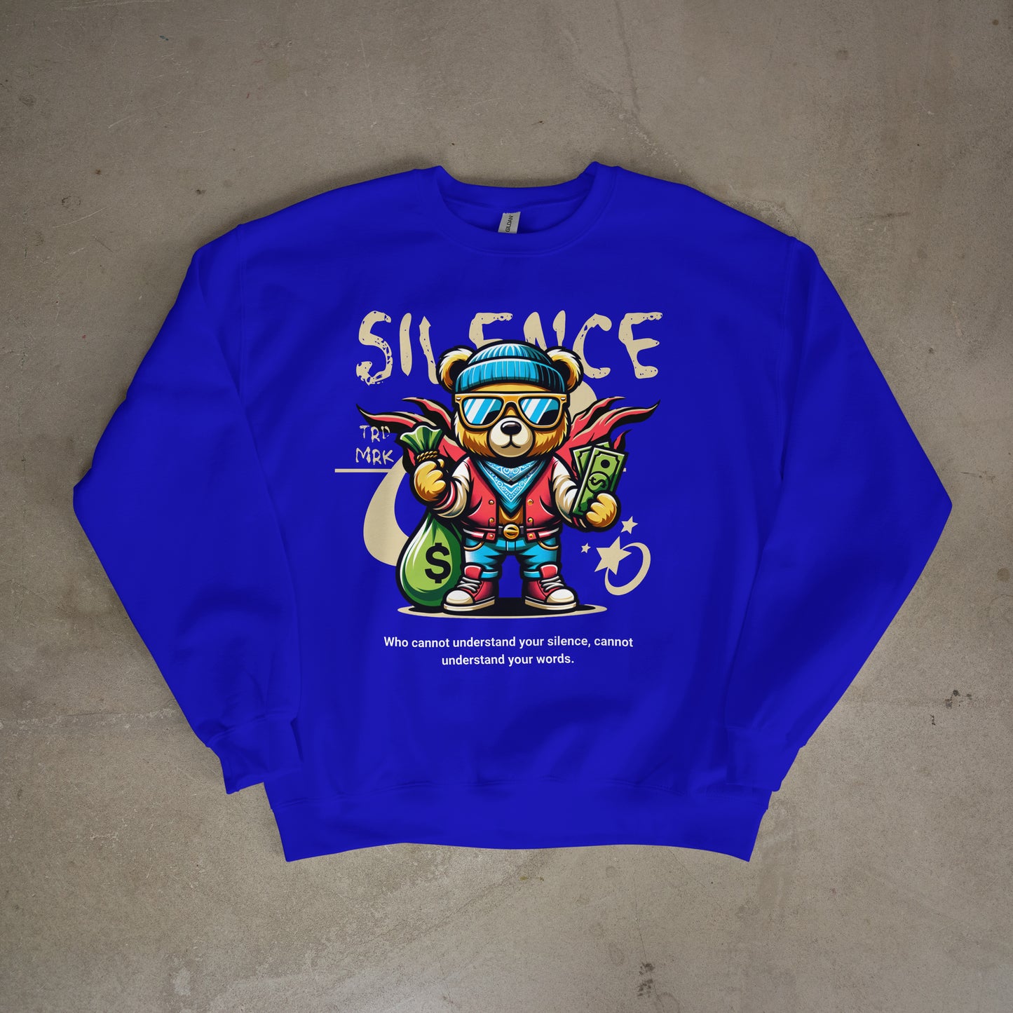 SILENCE MONEY BEAR