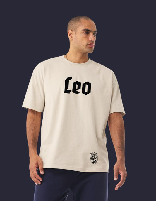 Men's Crewneck T Shirt with Letter Graphic